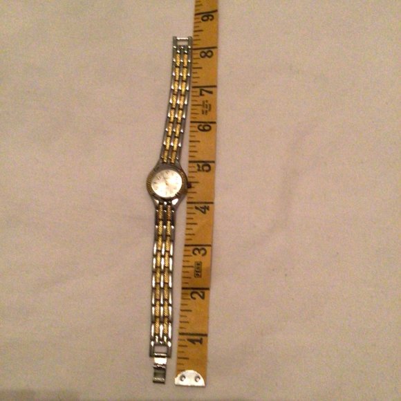 Geneva - Two toned women's quartz watch - Picture 7 of 7